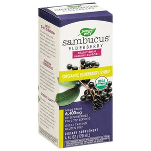 Natures Way Elderberry Organic Organic Syrup 1/4 OZ [UNFI-CARLISLE #2039782]