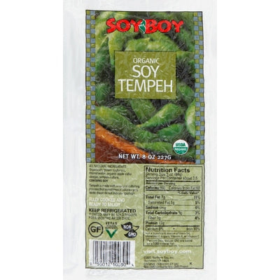 Soy Boy Tempeh Soy Organic 12/8 OZ [UNFI #0117986] [ebt]
