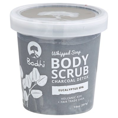 Bodhi Body Scrub Whipped Soap Charcoal Detox 1/14 OZ [UNFI-CARLISLE #2250033]