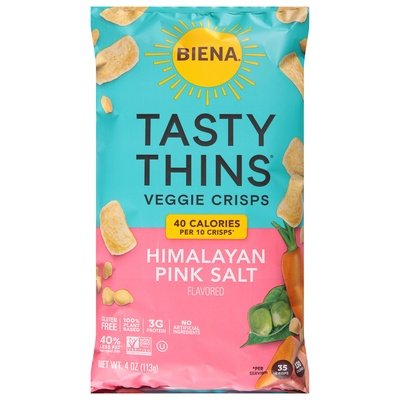 Biena Veggie Crisps Himalayan Sea Salt 12/4 OZ [UNFI #2872786] [ebt]