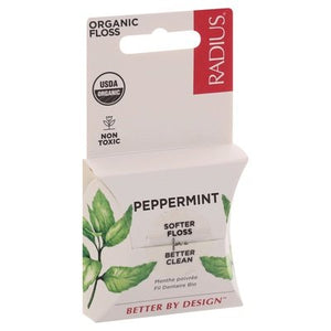 Radius Floss Organic Peppermint 6/55 YD [UNFI-CARLISLE #2690089]