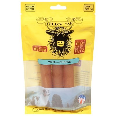 Yellow Yak Dog Treat Yum With Cheese 6/4.5 OZ [UNFI-CARLISLE #2682581]