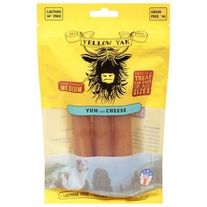 Yellow Yak Dog Treat Yum With Cheese 6/4.5 OZ [UNFI-CARLISLE #2682581]