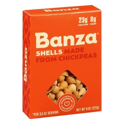 Banza Shells Made From Chickpeas 6/8 OZ [UNFI #1741750] [ebt]