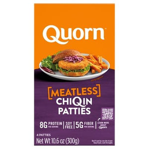 Quorn Chiqin Patties Meatless 12/10.6 OZ [UNFI #165217] [ebt]