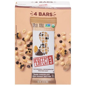Perfect Bar Protein Bar Dark Chocolate Chip Peanut Butter with Sea Salt 4/4/2.3OZ [UNFI #2318673] [ebt]