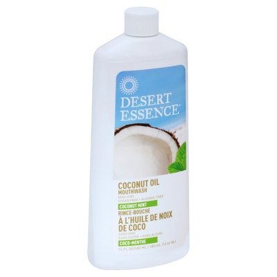 Desert Essence Mouthwash Coconut Oil Coconut Mint 1/16 OZ [UNFI-CARLISLE #2065662]