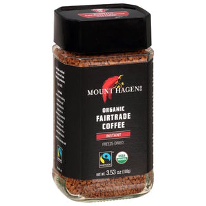 Mount Hagen Coffee Organic Fairtrade Instant Freeze-Dried 6/3.53OZ [UNFI #2220556] [ebt]