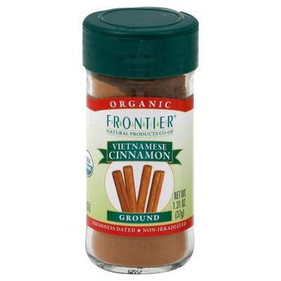 Frontier Nat Prod Co-Op Cinnamon Vietnamese Ground 1/1.31 OZ [UNFI-CARLISLE #1243310] [ebt]