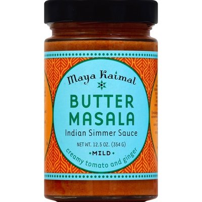 Maya Kaimal Indian Simmer Sauce Butter Masala Mild 6/12.5 OZ [UNFI #604702] [ebt]