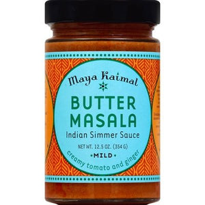 Maya Kaimal Indian Simmer Sauce Butter Masala Mild 6/12.5 OZ [UNFI #604702] [ebt]