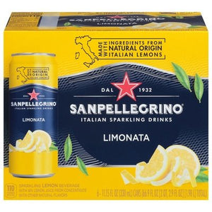 Sanpel Sparkling Bev Limonata 4/6/11.15Z [UNFI #2802619] [ebt]