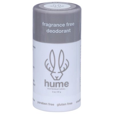 Hume Supernatural Deodorant Fragrance Free 1/2 OZ [UNFI-CARLISLE #2885341]