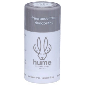 Hume Supernatural Deodorant Fragrance Free 1/2 OZ [UNFI-CARLISLE #2885341]