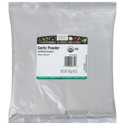 Frontier Nat Prod Co-Op Garlic Powder 1LB [UNFI-CARLISLE #298356] [ebt]