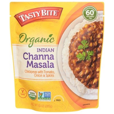 Tasty Bite Channa Masala Organic Indian Mild 6/10 OZ [UNFI-CARLISLE #568311] [ebt]