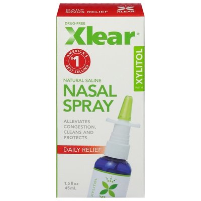 Xlear Nasal Spray with Xylitol Daily Relief Drug-Free 1.5 OZ [UNFI #2380707]