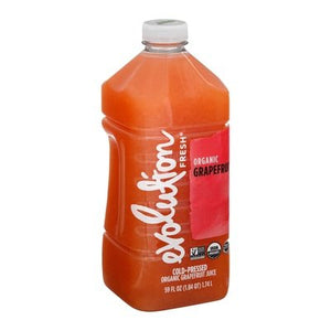 Evolution Fresh Juice Cold-Pressed Organic Grapefruit 4/59 OZ [UNFI #1737741] [ebt]