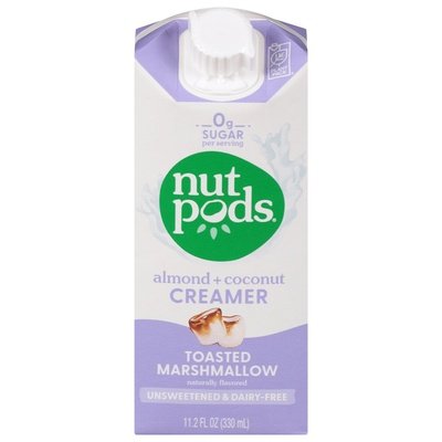 Nutpods Creamer Toasted Marshmallow Almond + Coconut 12/11.2 OZ [UNFI #2667244] [ebt]