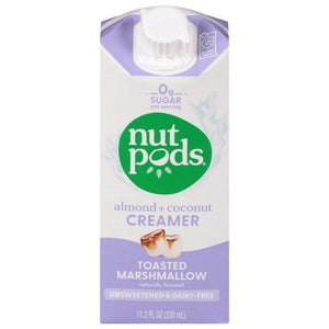 Nutpods Creamer Toasted Marshmallow Almond + Coconut 12/11.2 OZ [UNFI #2667244] [ebt]