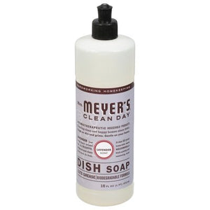 Mrs Meyers Clean Day Dish Soap Lavender Scent 6/16 OZ [UNFI #0765180] T