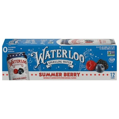 Wtrloo Sparkling Wtr Summer Brr 2/12/12 OZ [UNFI #2553923] [ebt]