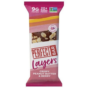Perfect Bar Bar Crispy Peanut Butter & Berry 8/1.94 OZ [UNFI #2951739] [ebt]