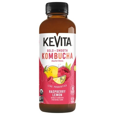 Kevita Kombucha Raspberry Lemon Master Brew 6/15.2 OZ [UNFI #2266310] [ebt]