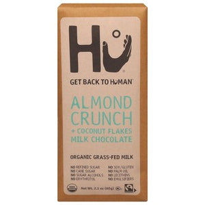 Hu Milk Chocolate Almond Crunch + Coconut Flakes 6/2.1 OZ [UNFI-CARLISLE #2871432] [ebt]