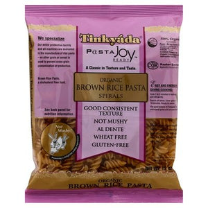 Tinkyada Brown Rice Pasta Organic Spirals 12/12 OZ [UNFI #640060] [ebt]