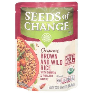 Seeds Of Change Rice Organic Brown and Wild 12/8.5 OZ [UNFI #2798395] [ebt]