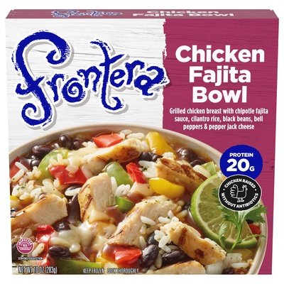 Frontera Fajita Bowl Chicken 8/10 OZ [UNFI #2849115] [ebt]
