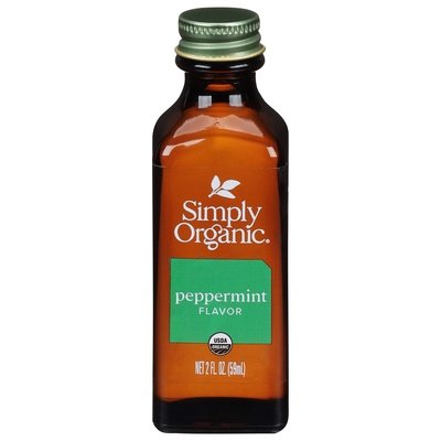 Simply Organic Extract Peppermint Flavor 6/2 OZ [UNFI #186130] [ebt]