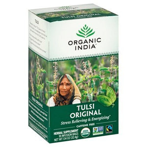Organic India Herbal Supplement Tulsi Original Caffeine Free Infusion Bags 6/18 BAG [UNFI #124966] [ebt]