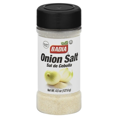 Badia Spices Onion Salt 8/4.5 OZ [UNFI #02472983] [ebt]