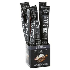 Country Archer Beef Stick Original 18/1 OZ [UNFI-CARLISLE #2527810] [ebt]