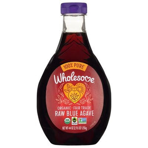 Wholesome Blue Agave Organic Raw 6/44 OZ [UNFI #409284] [ebt]