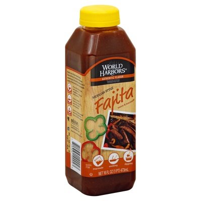 World Harbor Sauce & Marinade Fajita Mexican Style 6/16 OZ [UNFI #1058809] [ebt]