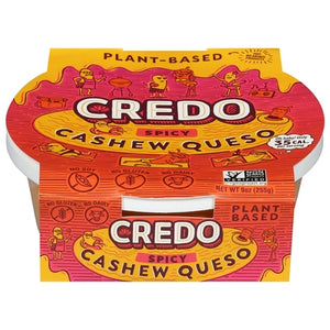 Credo Cashew Queso Spicy 12/9 OZ [UNFI #03170743] [ebt]