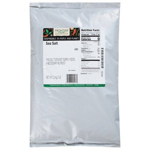 Frontier Nat Prod Co-Op Sea Salt 5 Lb [UNFI-CARLISLE #0478438] [ebt]