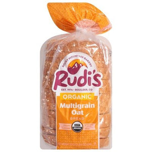 Rudis Rocky Mountain Bakery Bread Organic Multigrain Oat 8/22 OZ [UNFI #940338] [ebt]