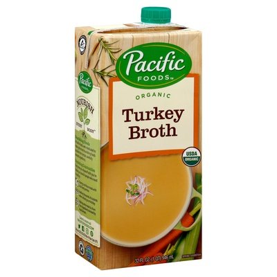 Pacific Foods Turkey Broth Organic 12/32 OZ [UNFI #1858083] [ebt]
