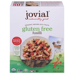 Jovial Fusilli Organic Gluten Free 12/12 OZ [UNFI #516252] [ebt]