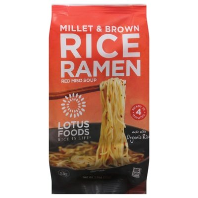 Lotus Foods Red Miso Soup Millet & Brown 10/2.8 OZ [UNFI-CARLISLE #1281542] [ebt]