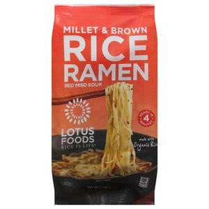 Lotus Foods Red Miso Soup Millet & Brown 10/2.8 OZ [UNFI-CARLISLE #1281542] [ebt]