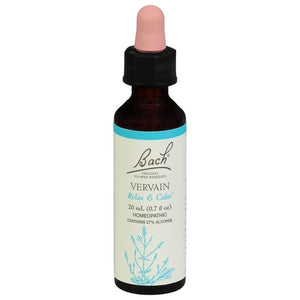 Bach Vervain 1/20 ML [UNFI-CARLISLE #0233973]
