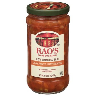 Raos Soup Slow Simmered Vegetable Minestrone 6/16 OZ [UNFI #2436210] [ebt]