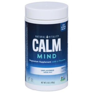 Natural Vitality Drink Mix 200 Mg Mind Unflavored 1/6 OZ [UNFI-CARLISLE #2925196]