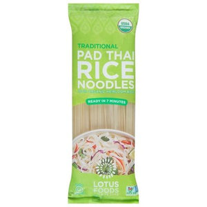 Lotus Foods Rice Noodles Pad Thai Traditional 8/8 OZ [UNFI #2098549] [ebt]