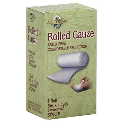 All Terrain Rolled Gauze 1/2.5 YD [UNFI-CARLISLE #620849]